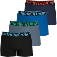 Athena Boxers MY PETITS PRIX Pack de 4 hommes - Noir - EU XXL