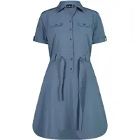 CMP 35n5647 Short Sleeve Dress Bleu XS Femme