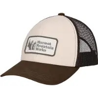 Marmot Retro Trucker Cap Blanc