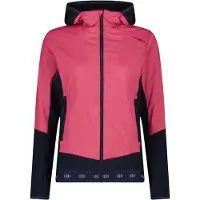 CMP Coupe-vent hybride avec capuche fixe femme