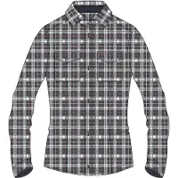 CMP 32t1486 Long Sleeve Shirt Gris S Femme