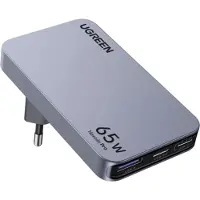 UGREEN Nexode Pro 65W Chargeur plat, Gan, 2X Usb-C + Usb