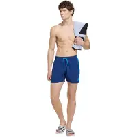 Adidas Maillot de bain de sport azur / bleu foncé
