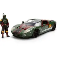 Jada Boba Fett 2005 Ford Gt Replic Car Vert