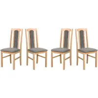 LeafDesign CHAISE DE SALLE À MANGER - Lot de 4 Bos 7 grandson aston 6