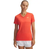 Under Armour Tech Ssv Solid Short Sleeve T-shirt Orange M Femme