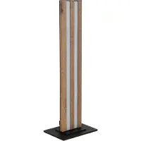 Globo Lampe de table Hayden noir avec bois