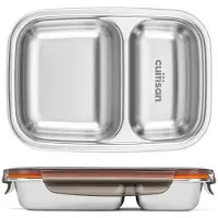 Cuitisan - Lunch Box 700ml : Boite En Inox Compatible Au Micro-Ondes Innovation Mondiale Chromosteel