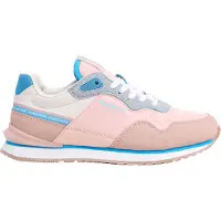 Pepe Jeans pour fille. PGS40015 Trainers London Fenix pink (35), Plat, Lacets, Casuel, Rose, mode enfantine
