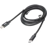 Ansmann Câble de données et de recharge USB Type-C vers Type-C, 120 cm