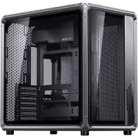 Jonsbo X400 PC-Gehäuse, Midi-Tower, ATX, Tempered Glass - grau (ATX, mATX, Mini-ITX), Boîtier PC, Gris