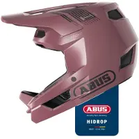 ABUS Casque de VTT Downhill HiDrop – Casque intégral ASTM avec coque extérieure en ABS : idéal pour le VTT, le downhill, l'enduro et les bikeparks – pour adultes et adolescents – Rouge, taille L