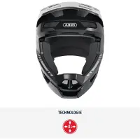 ABUS Hidrop Downhill Helmet Noir L