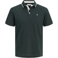 Jack & Jones Epaulos Short Sleeve Polo Vert M Homme