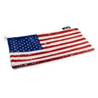 Ices Unisexe, Étui à lunettes, Brillenetui mit USA-Flagge, Multicolore