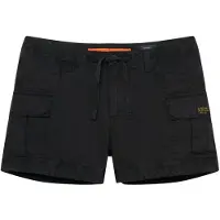 Superdry Pantalon cargo noir