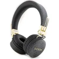 GUESS Casque sans fil Metal Logo GUBH704GEMK noir