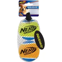 Zeus Nerf balle de tennis grinçante grande 2 pcs (Jouet de rapport pour chiens)