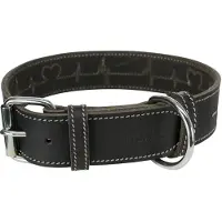 Trixie Collier Pour Chien En Cuir Ciré Et Vieilli Rustic Heartbeat