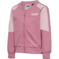 Hummel Veste de survêtement rose / rose pastel / blanc