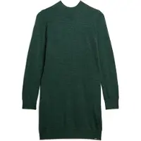 Superdry Robes en maille vert chiné