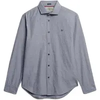 Superdry Cut Away Poplin Long Sleeve Shirt Gris 3XL Homme