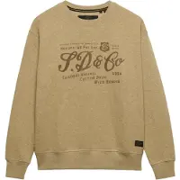Superdry Sweat-shirt sable / marron
