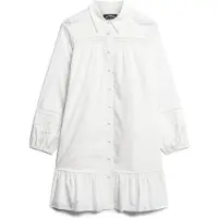 Superdry Robe-chemise blanc