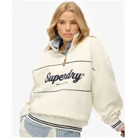 Superdry Sweat-shirt 'Country Club' marine / blanc cassé
