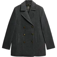 Superdry Manteau mi-saison anthracite / gris foncé
