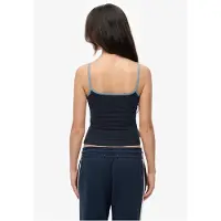 Superdry Essential Branded Sleeveless T-shirt Bleu XL Femme