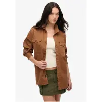 Superdry Homme The Merchant Store - Chemise OverTaille à Chevrons Brown Taille: XL