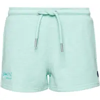 Superdry Vintage Logo Embroidered Sweat Shorts Vert M Femme