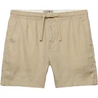 Superdry pour homme. M7110520A Shorts Merchant Linen beige (S), Casuel