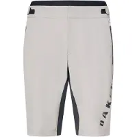 Oakley Free Ride Lined Shorts With Chamois Gris 38 Homme