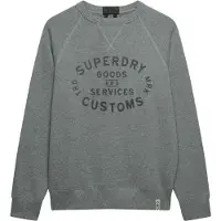 Superdry Sweat-shirt gris / gris foncé