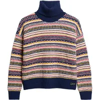 Superdry Textured Pattern Sweater Multicolore S Femme