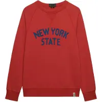 Superdry Sweat-shirt bleu foncé / rouge