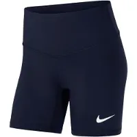 Nike Short de sport Team Spike, couleur bleu, taille L, pour femme