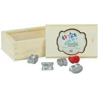 Vilac jeu traditionnel Jeu d'osselets traditionnel en bois – dès 5 ans, pour enfants, jouet de marque de qualité