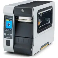 Zebra ZT610 - Imprimante d'étiquettes industrielle, transfert thermique, 300dpi, écran, USB + RS232 + Ethernet + Bluetooth, peeler avec enrouleur interne