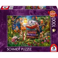 Schmidt Spiele Puzzle Contes Sylvestres du Soir - 1000 pièces
