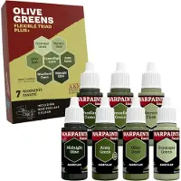 The Army Painter Warpaints Fanatic Flexible Triad PLUS Olive Greens