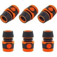 Famanu Raccords de tuyau robustes de 6 1/2 pouces pour le jardinage, l'agriculture et l'arrosage des pelouses