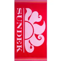 Sundek New Classic Jacquard Beach Logo Towel Rouge Femme