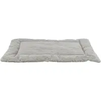Trixie Jonna Lying Mat, corduroy plush, 130 × 85 cm, grey (Chat, Chien)