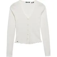 Superdry Cardigan 'Athletic Essential Pointelle' blanc cassé