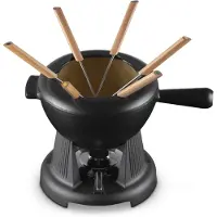 Le Creuset Fondue Set Noir Mat