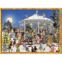 Richard Sellmer Verlag Calendrier de l'Avent, style victorien « Au Pavillon »