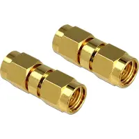 DeLOCK Coupleur SMA - Connecteur SMA vers connecteur SMA - 50 Ohm
